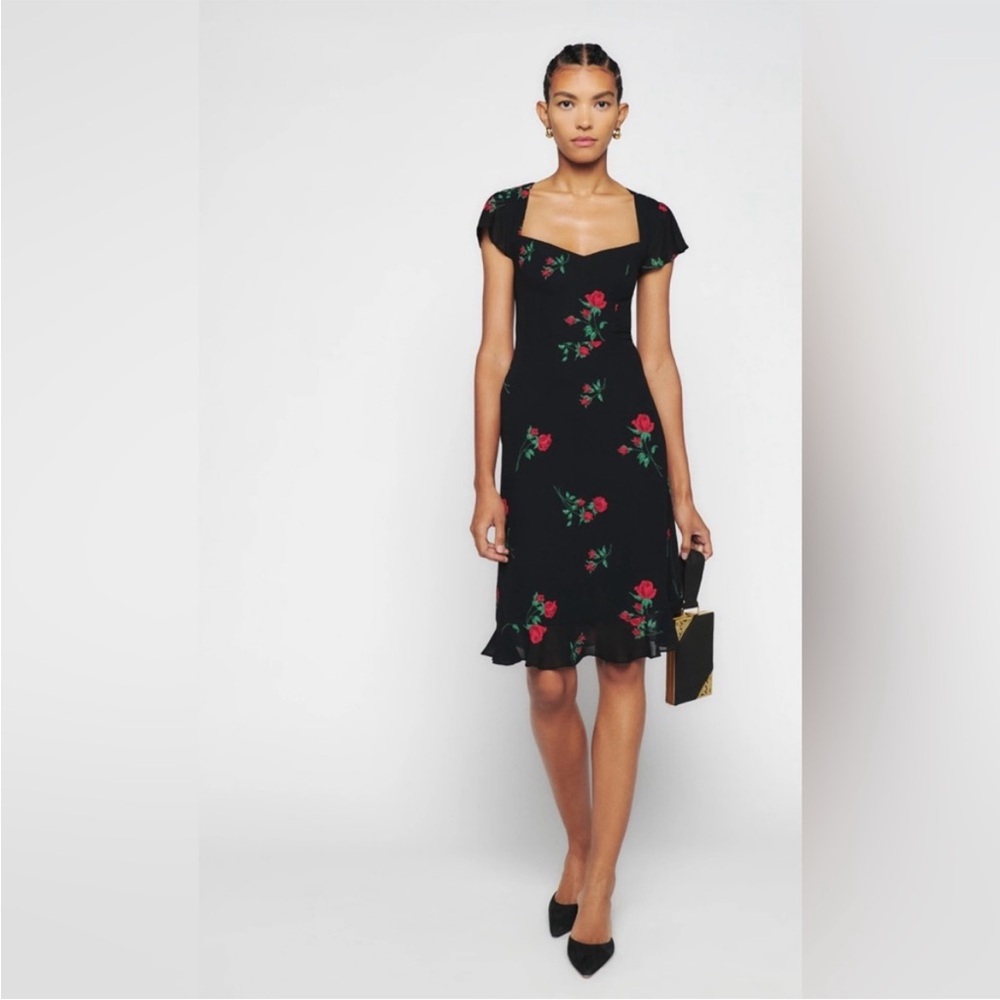 Reformation Rosi Dress in Rochelle - Picture 2 of 10